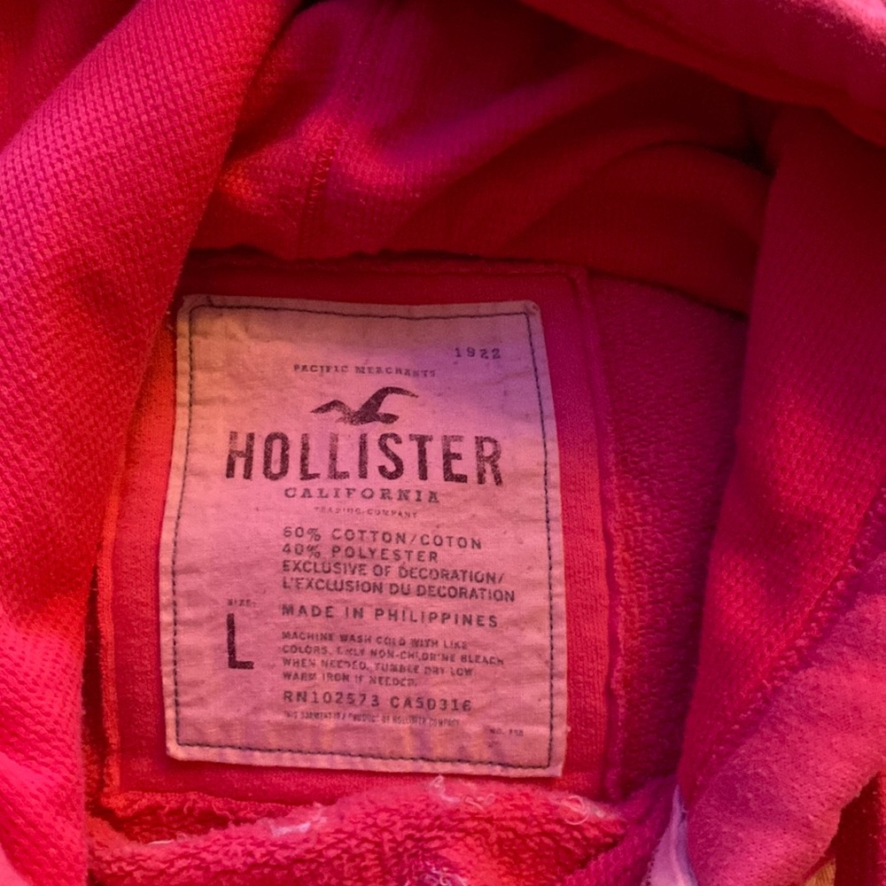 Girls size L Hollister SO. Cal hoodie great shape!